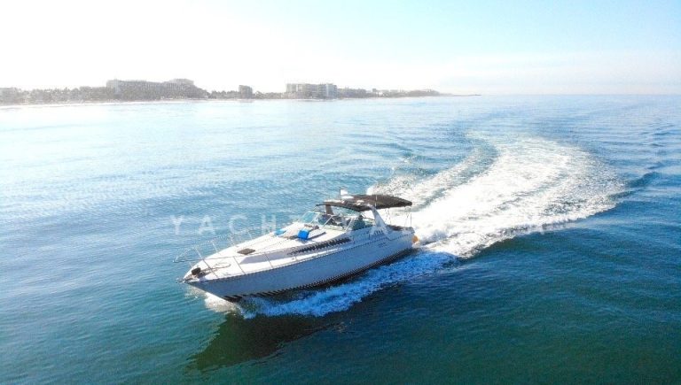 Sea Ray 460 Bay cruise