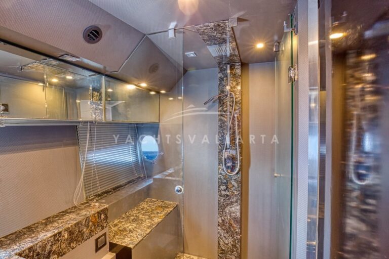 Master stateroom shower